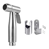 Handbrause für WC Toilette Bidet- Premium Edelstahl Sprayer Edelstahl...