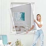 Jalousiescout Insektenschutz Fliegengitter Fenster, Fliegenschutz SlimLine...