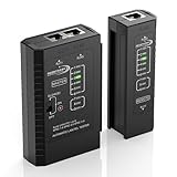 RedStar24 Netzwerktester - Lan Kabeltester mit RJ11, RJ12, RJ45 für...