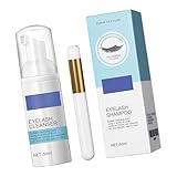 Feiner, reichhaltiger Schaum, 50 ml, Wimpernreinigungsmousse, sanftes...