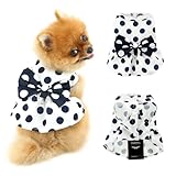 PAIDEFUL Hundegeschirrkleid, Retro-Schleife, Prinzessinnenkleider für...