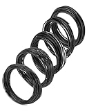 QWORK® 50 Meter (5 Größe) Bonsai Draht Eloxiertes Aluminium Draht...