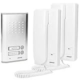 ORNO Fossa Gegensprechanlage 2 Einfamilienhaus für Unterputz 4-Draht 230 V...