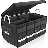 Oasser Kofferraumtasche Kofferraum Organizer mit Deckel Auto Organizer...