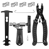 UETSNOR Kettennieter Fahrrad, Fahrradketten Reparatur Set 2.0, 4 Paar...