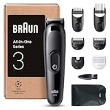 Braun All-In-One Trimmer-Set 3, 6-in-1 Multigroom, Barttrimmer,...