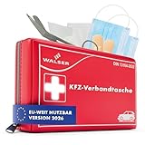 Walser Erste Hilfe Set Auto 2025, Verbandskasten Auto Auszeichnung Sehr...