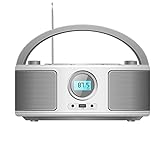 Tragbarer CD-Player Boombox,CD-MP3 Player,CD/CD-R,USB,FM Radio,AUX-In,CD...