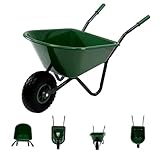 TRUTZHOLM Kinderschubkarre Uni 3,6 kg 40 kg Traglast Stahl Kunststoff grün...