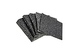 Terrassenpads 90 x 90 mm x 3mm 6mm 8mm 10mm 20mm | Unterleger aus...