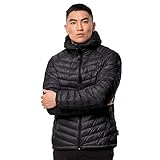 Jack Wolfskin Herren Atmosphere Jkt M Winddichte Daunenjacke, Schwarz, XXL...