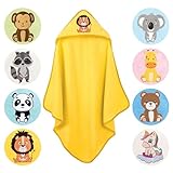 LAYNENBURG Premium Kapuzenhandtuch Baby - Badehandtuch aus 100% Baumwolle -...