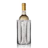Vacu Vin Flexibler Weinkühler - Wiederverwendbar - Silber - Manschette...