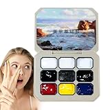 Feste Gel-Nagellack-Palette, 9 Farben, Gel-Nagellack, Neon-Gel-Nagellack,...