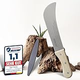ALBAJ Machete - traditionelle scharfe Machete- nachhaltiges Gartenmesser...