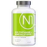 N1 Multivitamin Tabletten hochdosiert - Alle Vitamine + Mineralien - 365...