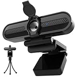 VIZOLINK W4DS Webcam PC mit Mikrofon, 4k/18Fps, 1080P/60Fps, 78°Sichtfeld,...