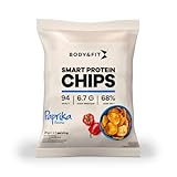 Body & Fit Smart Protein Chips - Eiweiß Snack Soja- und Kartoffelchips...