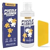 Nariolar Puzzle Kleber Transparent mit Applikator Geeignet zum Befestigen...