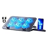 Laptop-Kühlpad – 14,17-Zoll-Notebook-Kühler | Verstellbarer...