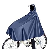 Wasserdicht Radfahren Regen Poncho, Fahrrad Compact Regen Cape, Radfahren...