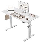 Agilestic Höhenverstellbarer Schreibtisch 100 x 60 cm, Stabiler...