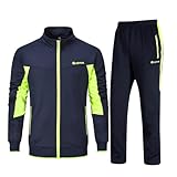 Rdruko Jogginganzug Herren Set Trainingsanzug Sportanzug Langarm...