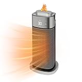 Elektrische Heizung, Konvektor-Heizkörper, LED-Flammenlampe,3...