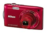 Nikon Coolpix S3300 Digitalkamera (16 Megapixel, 6-Fach Opt. Zoom, 6,7 cm...