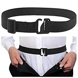 Qianyu Hemdhalter im Gürtelstil für Herren Verstellbarer Elastischer...