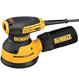 DEWALT 125 mm Exzenterschleifer (280 Watt, Vibrationsdämpfung,...