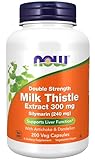 Now Foods Milk Thistle Extract (Mariendistel-Extrakt), 200 vegane Kapseln,...