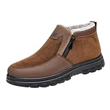 Herren Winterschuhe Stiefeletten GefüTtert Wasserdicht Stiefel Herren...