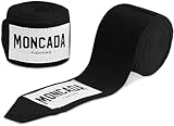 Moncada Fighting® [4m Boxbandagen mit Daumenschlaufe - Bandagen Boxen Halb...