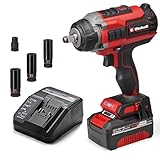 Einhell Professional Akku-Schlagschrauber IMPAXXO 18/450 (1x4,0Ah) Power...