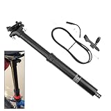 Hapihom Fahrrad Dropper Sattelstütze, 30,9 / 31,6 mm Sattelstütze, MTB...