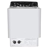 Saunaofen aus Edelstahl, 6 kW, mit interner Steuerung, Saunaofen für...
