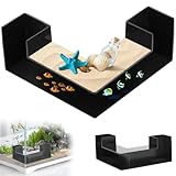 Yesmoyhe Aquarium Tunnel Unterirdischer, Eck Aquarium Dekoration, Natural...