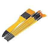 HEEPDD Ölgemälde-Pinsel-Set, Handgefertigte Nylonhaar-Künstlerpinsel...