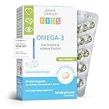 Omega 3 Kinder - Vergleichssieger 2025-518mg Fischöl: 293mg DHA & 173mg...