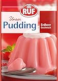 RUF Erdbeer-Pudding mit fruchtiger Erdbeernote, glutenfrei, schmeckt wie...