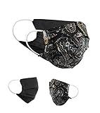 BaF Community Masken 2 per Pack Set Unisex Behelfsmaske Wendbar Mundschutz...