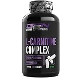L-Carnitin Triple Komplex - 3000 mg pro Tagesportion - Hochdosiert & Vegan...