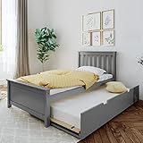 Max & Lily Bett 90x200cm inklusive Lattenrost, Kinderbett mit ausziehbarem...