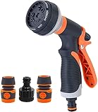 KAHEIGN Garten Handbrause Gartenschlauch Aufsatz Gartenbrause mit 8...