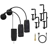 MeevrgR Kabelloses Violin-Mikrofonsystem – 2,4 G Clip-On (50 m...