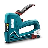 Novus J-50 Handtacker – Tacker für Feindrahtklammern bis 14mm und Nägel...