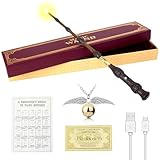 WDKXCN Elderstab Harry P-Otter Glühen, 38CM Dumbledore Zauberstab mit...