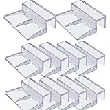 XPEX 10 Stück Aquariumabdeckung Aquariumdeckel Glasabdeckungsclip Acryl...