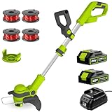 Rasentrimmer mit Akku für Makita Rasentrimmer, 21V Elektrischer...